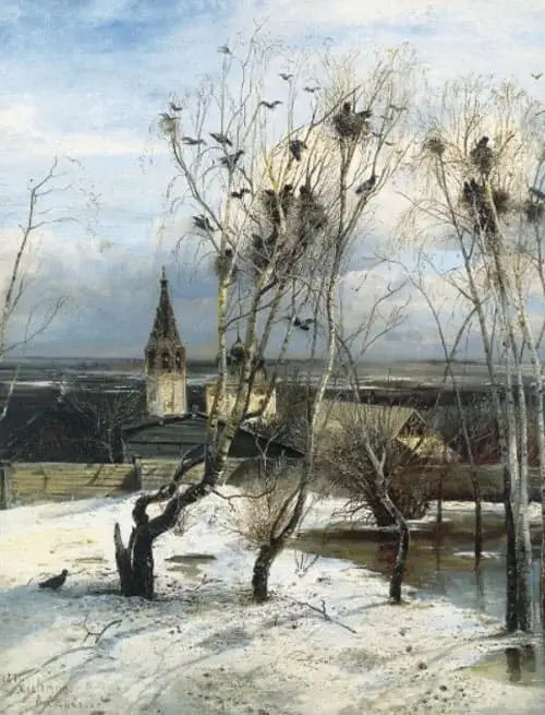 Картина «Грачи прилетели», Саврасов
